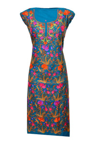 Summer wear - suit with Ari Work - KatraBAZAAR