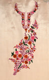 Pure Silk Suit - Pearl White - KatraBAZAAR