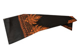 Pashmina Mixed Stole - Black - KatraBAZAAR