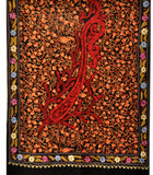 Pashmina Mixed Stole - Black - KatraBAZAAR