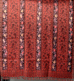 Shawl - Maroon - KatraBAZAAR