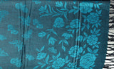 Green dual side Stole - KatraBAZAAR
