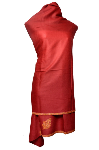 Shawl - Maroon - KatraBAZAAR