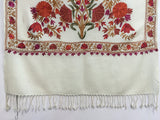 Stole - Creme - KatraBAZAAR