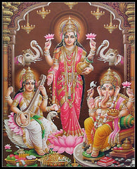 Maa Lakshmi 5D Diamond Painting - KatraBAZAAR