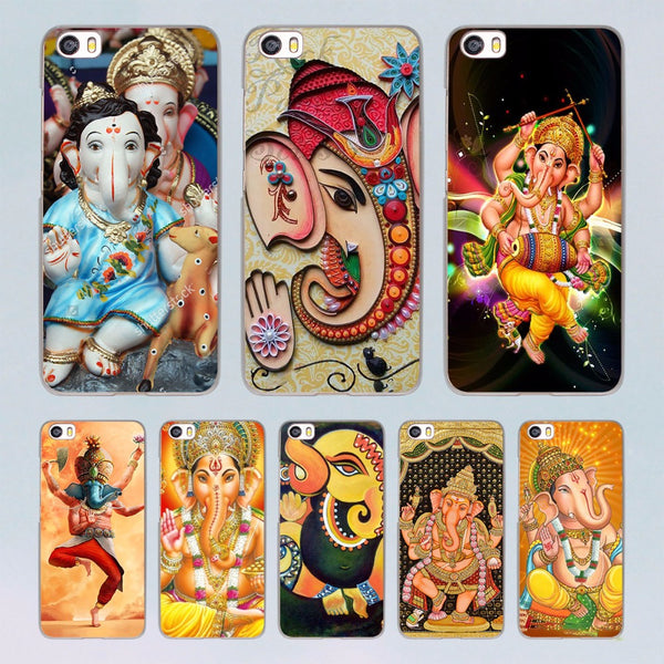 Ganesha transparent clear hard Case for Xiaomi Mi 5 5s Plus 4 4s redmi note 4 3 4Pro - KatraBAZAAR