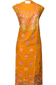 Mustard Suit Length - KatraBAZAAR