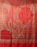 Woolen Shawl - Maroon - KatraBAZAAR