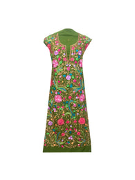 Summer wear - suit with full Jaal design - KatraBAZAAR