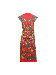 Summer wear - suit with full Jaal design - KatraBAZAAR