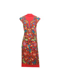 Summer wear - suit with full Jaal design - KatraBAZAAR