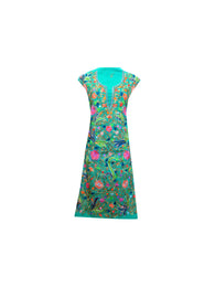 Summer wear - suit with full Jaal design - KatraBAZAAR