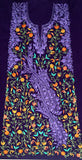 Summer Wear - Blue Suit With A Shape Jaal design - KatraBAZAAR