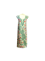 Summer Wear - Pearl white With A Shape Jaal design - KatraBAZAAR