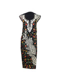 Summer Wear - Black With A Shape Jaal design - KatraBAZAAR