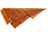 Shawl - Mustard with Golden Embroidery - KatraBAZAAR