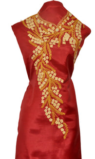 Red Suit Length - KatraBAZAAR