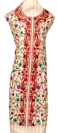 Khadi Silk kurti, dupatta and salwar - KatraBAZAAR