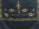 Shawl - Black - KatraBAZAAR