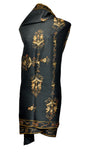 Shawl - Black - KatraBAZAAR