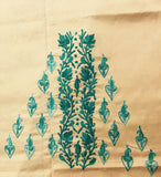 Gold and Green Delight - Suit Length - KatraBAZAAR