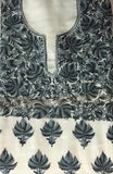 Charcoal Suit Length - KatraBAZAAR