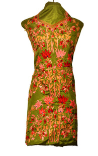 Green Suit length - KatraBAZAAR