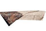 Semi Pashmina Shawl - Light Brown - KatraBAZAAR