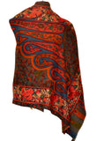 Printed Semi Pashmina Stole - KatraBAZAAR