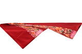 Semi Pashmina Shawl - Maroon - KatraBAZAAR