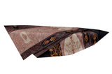 Semi Pashmina Jamawar Shawl with Needle Work - KatraBAZAAR
