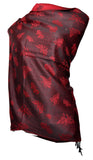 Red dual side Stole - KatraBAZAAR
