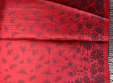 Red dual side Stole - KatraBAZAAR