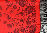 Red dual side Stole - KatraBAZAAR