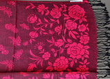 Pink dual side Stole - KatraBAZAAR