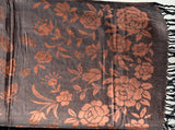 Copper dual side Stole - KatraBAZAAR