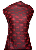 Red dual side Stole - KatraBAZAAR
