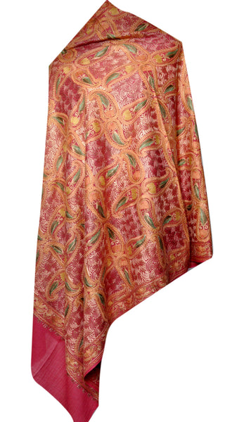 Pashmina Pink Shawl - KatraBAZAAR